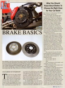 Brake Basics